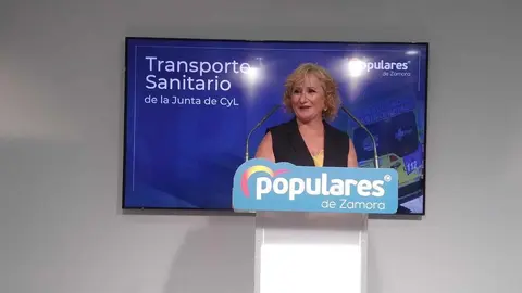 Leticia García, portavoz del PP en Zamora