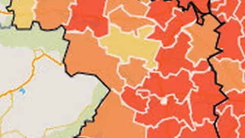 Mapa de incidencia por ZBS
