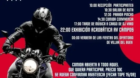 motos en villar de buey