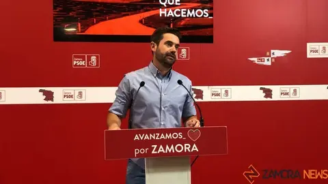 Secretario General del PSOE de Zamora y Diputado Nacional Antidio Fagúndez.