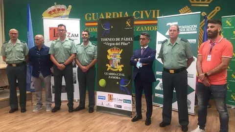 Presentación pádel Guardia Civil