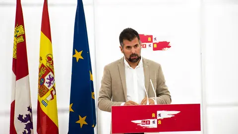 El secretario general del PSOE de Castilla y León, Luis Tudanca