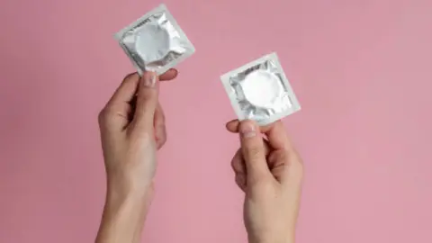 Preservativos. Fotografía de archivo