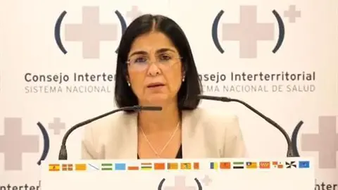 Carolina Darias, ministra de Sanidad