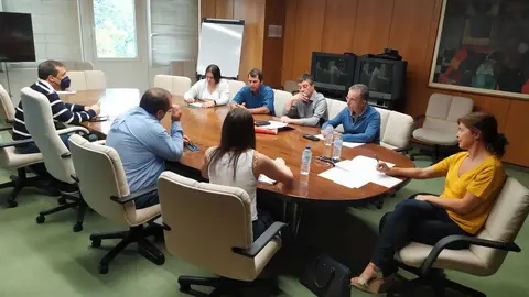 Delegada reunida con las OPAS incendios  (1)