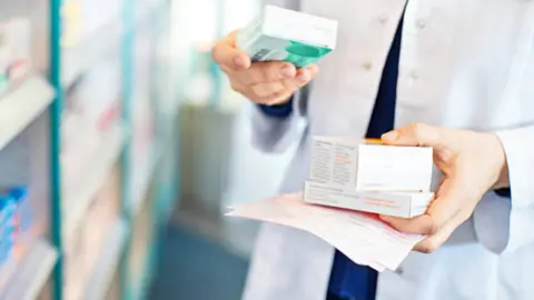 Farmacéutico. Fotografía de archivo