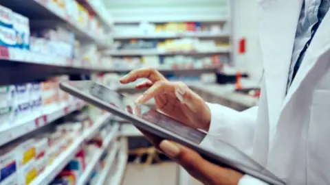 Farmacéutico. Fotografía de archivo