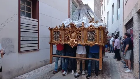 Traslado de pasos por la Rúa de los Francos