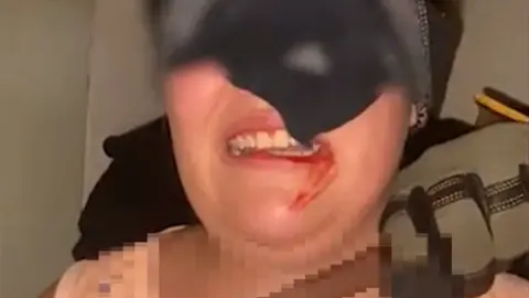 Imágenes del vídeo del falso secuestro