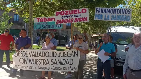 Protesta por la Sanidad en Tábara