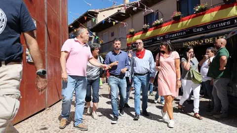 Tradicional acto de  encuentro de cargos públicos, militantes y simpatizantes celebrado en Riaza
