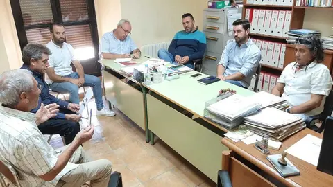 PSOE Zamora. Reunión UGT-PSOE Plan Tierra de Campos en Tapioles Septiembre 2022