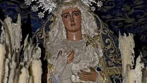 Virgen de la Hiniesta de Sevilla. Foto wikipedia