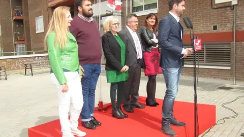PSOE Zamora. Secretario General y Procuradores Cortes CyL