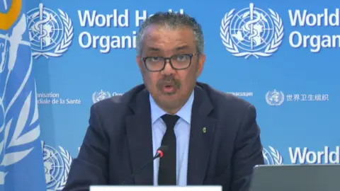 El director general de la Organización Mundial de la Salud (OMS), Tedros Adhanom