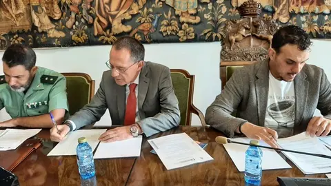 El  subdelegado del Gobierno en la junta local de Seguridad celebrada en Toro