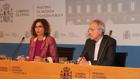 La ministra María Jesús Monter. Fotografía: Ministerio de Hacienda y Función Pública