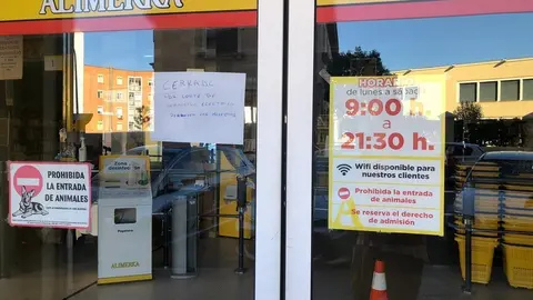 alimerka cerrado corte de luz