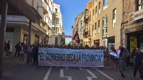 protesta Municipios Ribereños contra el desembalse de la cuenca de Ricobayo y Almendra (15)