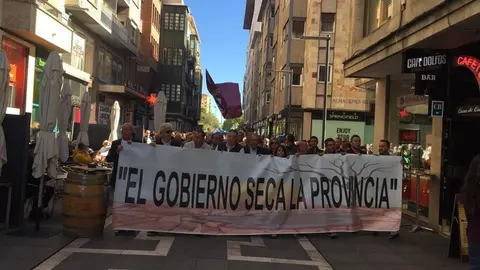 protesta Municipios Ribereños contra el desembalse de la cuenca de Ricobayo y Almendra (18)