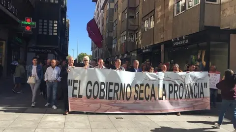 protesta Municipios Ribereños contra el desembalse de la cuenca de Ricobayo y Almendra (19)