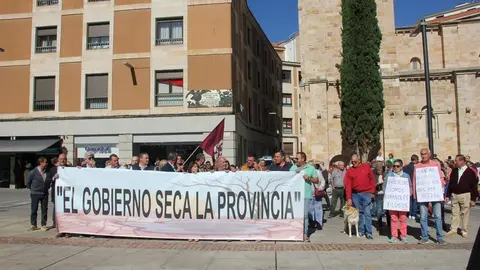 protesta Municipios Ribereños contra el desembalse de la cuenca de Ricobayo y Almendra (26)