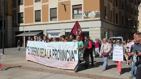 protesta Municipios Ribereños contra el desembalse de la cuenca de Ricobayo y Almendra (27)