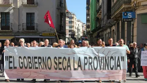 protesta Municipios Ribereños contra el desembalse de la cuenca de Ricobayo y Almendra (29)