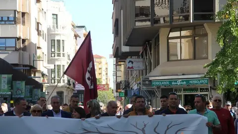 protesta Municipios Ribereños contra el desembalse de la cuenca de Ricobayo y Almendra (2)