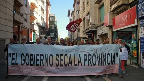 protesta Municipios Ribereños contra el desembalse de la cuenca de Ricobayo y Almendra (4)