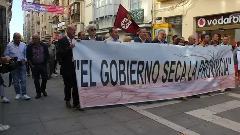 protesta Municipios Ribereños contra el desembalse de la cuenca de Ricobayo y Almendra (6)