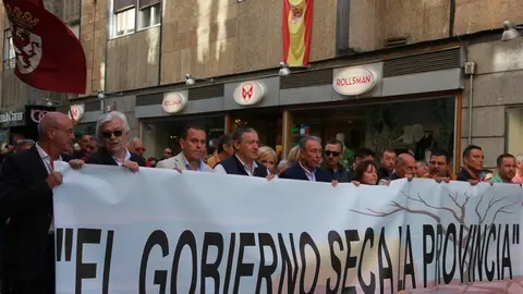 protesta Municipios Ribereños contra el desembalse de la cuenca de Ricobayo y Almendra (8)