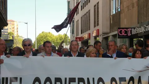 protesta Municipios Ribereños contra el desembalse de la cuenca de Ricobayo y Almendra (13)