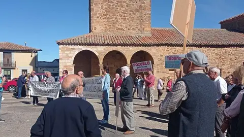 Manifestación por la sanidad Tábara. Fotografía: CEDIDA