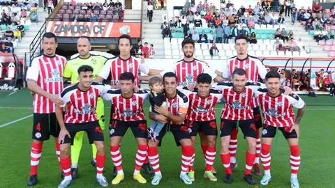 Once inicial del Zamora CF frente a Compostela