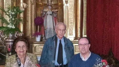 Ofrenda floral a San Atilano