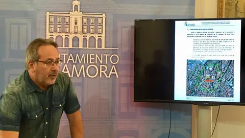 El alcalde del Ayuntamiento de Zamora, Francisco Guarido