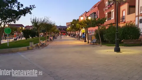 Parque de la Mota. Fotografía: Interbenavente