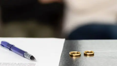 Divorcio. Fotografía de archivo