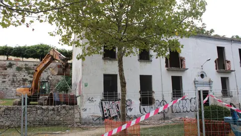 Derribo Bajada San Martín