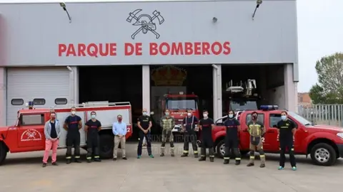 Parque de bomberos de Benavente. Foto Interbenavente