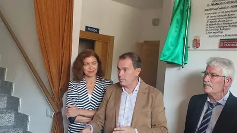 Momento de la inauguración en