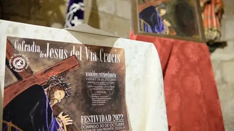 Cartel de la Cofradía de Jesús del Vía Crucis