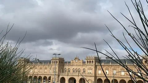 Vista de la estación de tren de Zamora