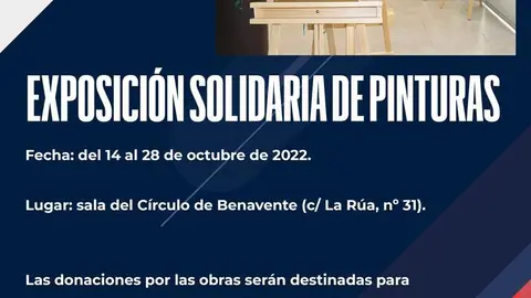 Cartel exposición Benavente 2022
