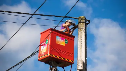 Instalación fibra óptica