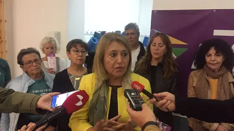 La presidenta de AZAYCA, Pilar de la Higuera