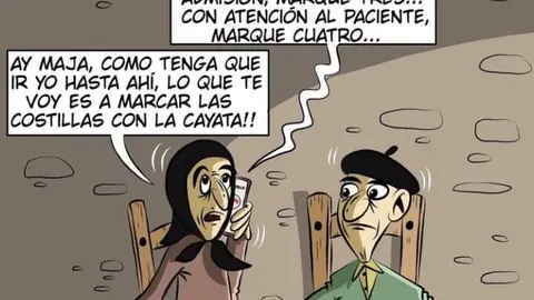 Viñeta sobre la cita previa. Autor: El rincón de Miguel