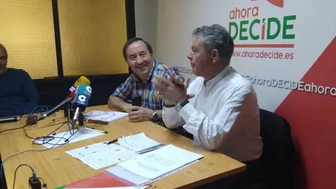 Manuel Fuentes y Pepe Martín, en rueda de prensa