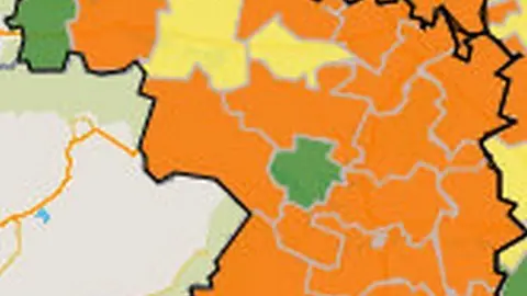 Mapa de incidencia por ZBS